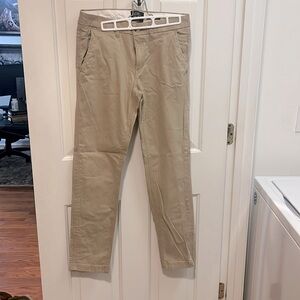 Men’s Ben Sherman Slim Fit Khaki Pants Slacks 30W 32L